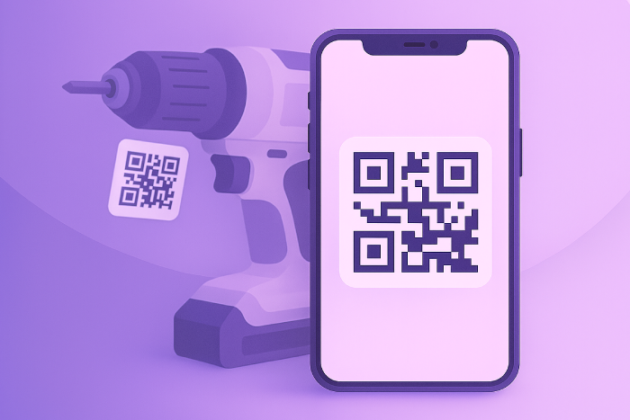 Scan to check-out/in